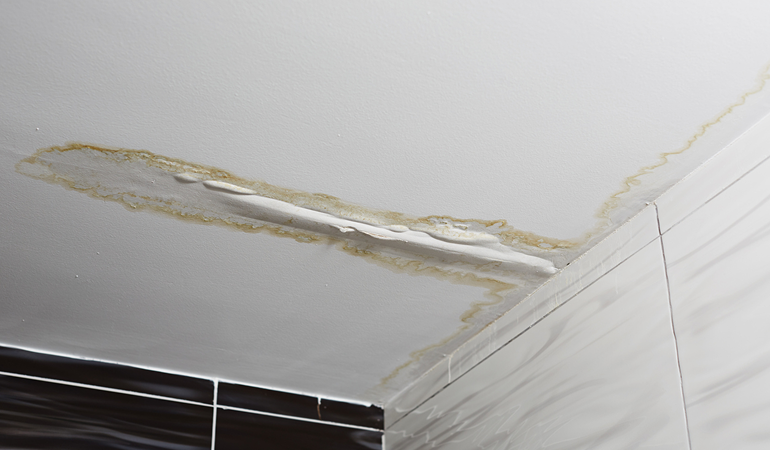 detecting hidden water leak in wall