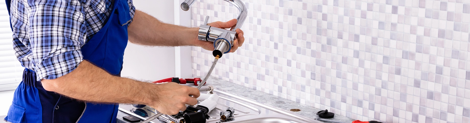 Residential plumbing services in Stockton, CA - faucet repair