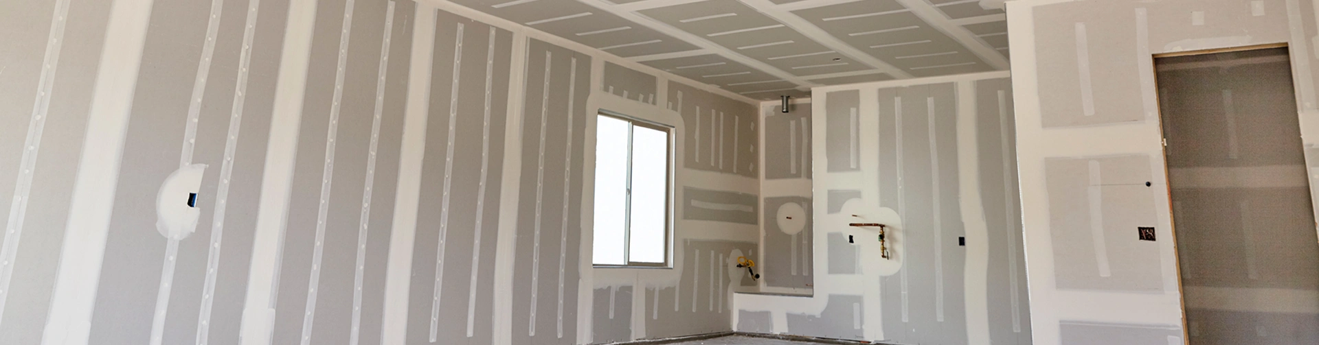 Residential Sheetrock and Drywall Services in Stockton, CA – living room installation