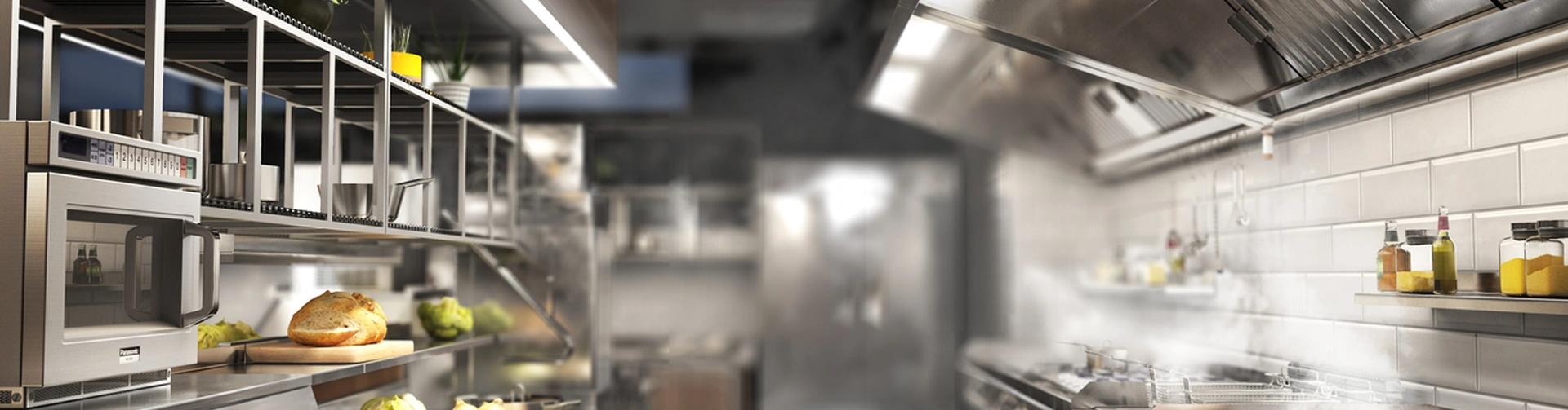Commercial Kitchen Remodel Services in Lodi, CA stainless steel setup
