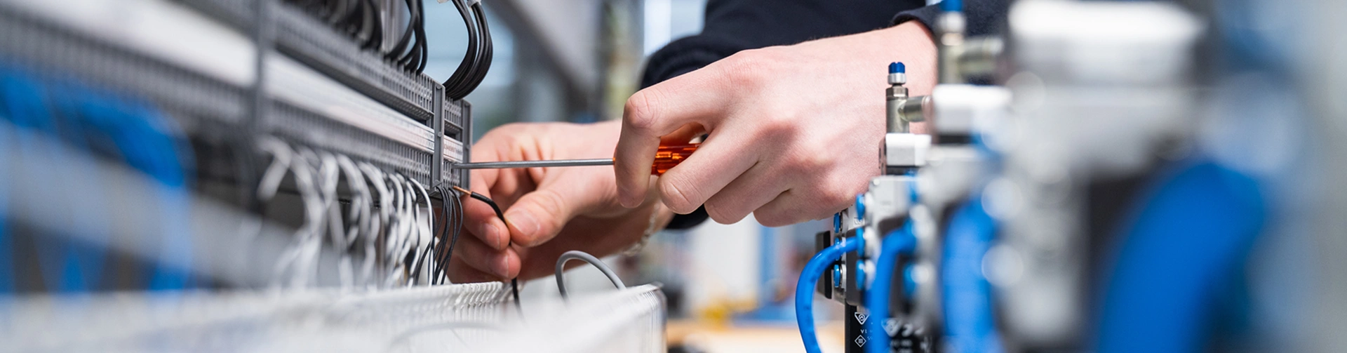 Commercial Electrical Services in Mountain House, CA technician at work
