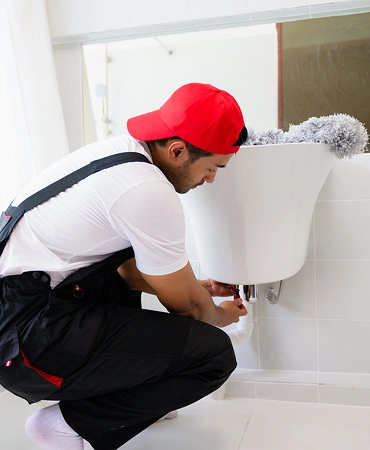 Lathrop commercial bathroom renovation with updated plumbing