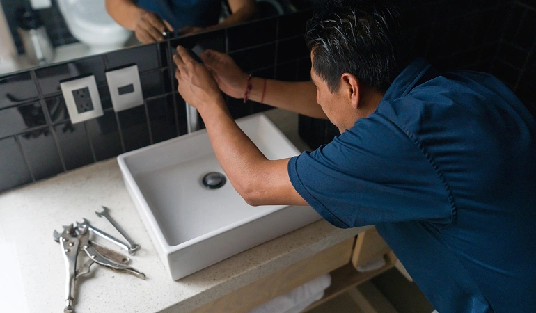 Custom commercial restroom design in Lathrop, CA